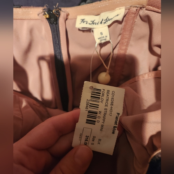 For Love and Lemons Beatrice Strappy Mini Dress - Picture 6 of 7